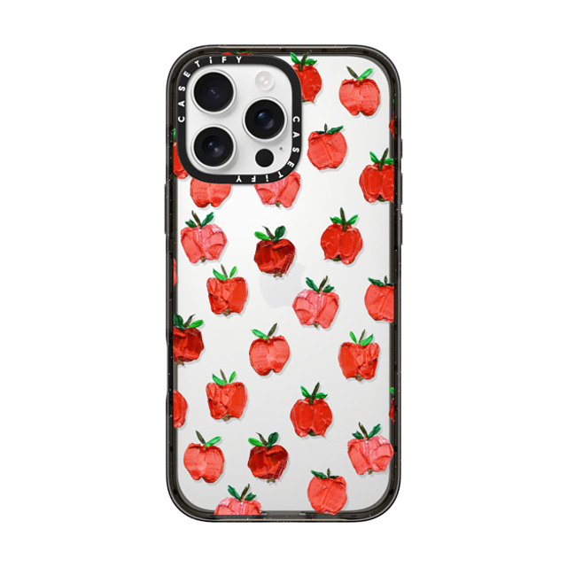 Ann Marie Coolick x CASETiFY iPhone 16 Pro Max Case Fruit,Fine Art Black Impact Case An Apple a Day Father's Day Ann Marie Coolick x CASETiFY iPhone 16 Pro Max Case Fruit,Fine Art Black Impact Case An Apple a Day Father's Day