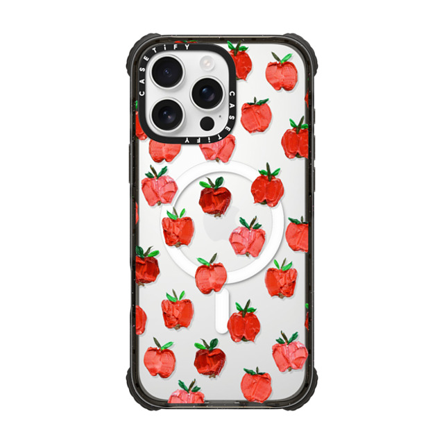 Ann Marie Coolick x CASETiFY iPhone 16 Pro Max Case Fruit,Fine Art Black ウルトラ インパクトケース MagSafe 対応 An Apple a Day Father's Day Ann Marie Coolick x CASETiFY iPhone 16 Pro Max Case Fruit,Fine Art Black ウルトラ インパクトケース MagSafe 対応 An Apple a Day Father's Day