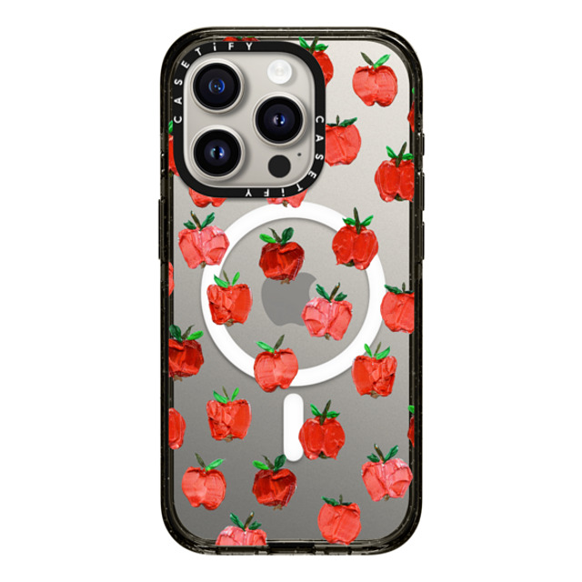 Ann Marie Coolick x CASETiFY iPhone 15 Pro Case Fruit,Fine Art Black Impact Case MagSafe Compatible An Apple a Day Back to School Ann Marie Coolick x CASETiFY iPhone 15 Pro Case Fruit,Fine Art Black Impact Case MagSafe Compatible An Apple a Day Back to School