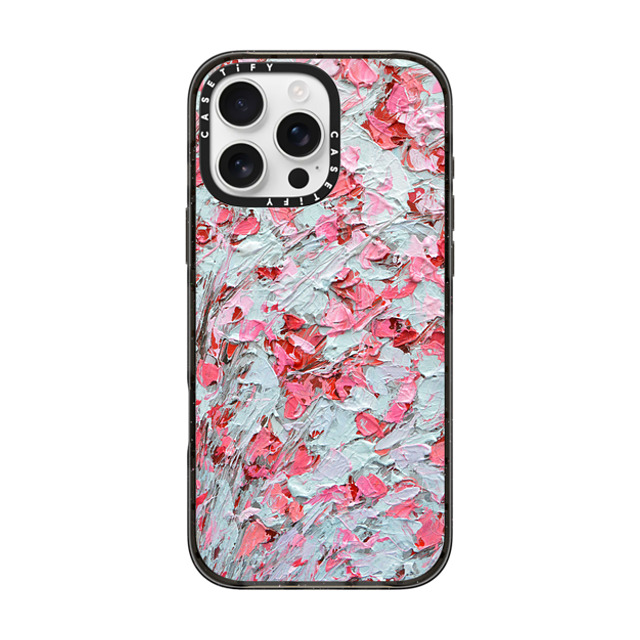 Ann Marie Coolick x CASETiFY iPhone 16 Pro Max Case Black Impact Case MagSafe Compatible First Blooms Father's Day Ann Marie Coolick x CASETiFY iPhone 16 Pro Max Case Black Impact Case MagSafe Compatible First Blooms Father's Day