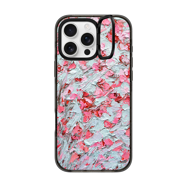 Ann Marie Coolick x CASETiFY iPhone 16 Pro Max ケース ブラック インパクトリングスタンドケース MagSafe対応 First Blooms Father's Day Ann Marie Coolick x CASETiFY iPhone 16 Pro Max ケース ブラック インパクトリングスタンドケース MagSafe対応 First Blooms Father's Day