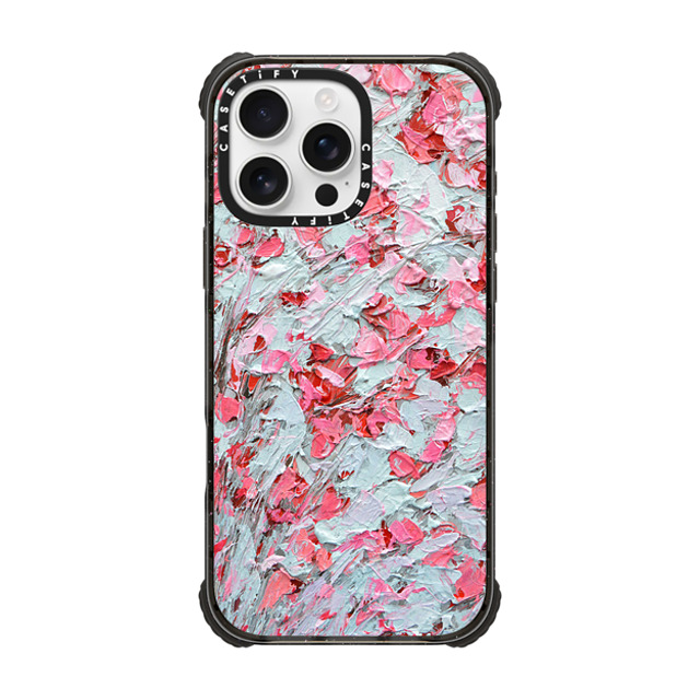 Ann Marie Coolick x CASETiFY iPhone 16 Pro Max ケース ブラック ウルトラ インパクトケース MagSafe 対応 First Blooms Father's Day Ann Marie Coolick x CASETiFY iPhone 16 Pro Max ケース ブラック ウルトラ インパクトケース MagSafe 対応 First Blooms Father's Day