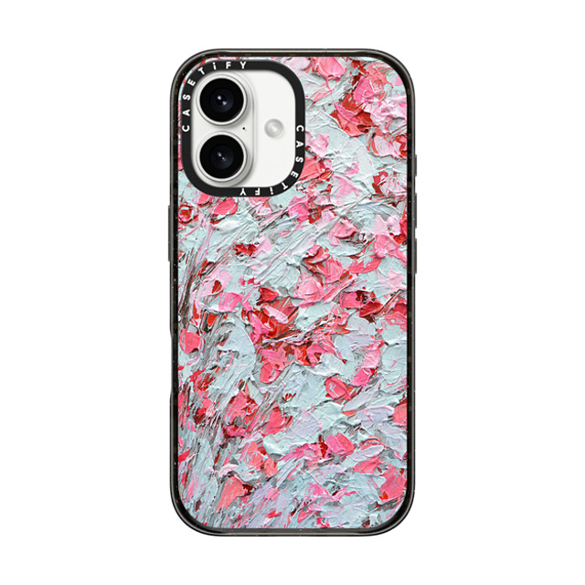 Ann Marie Coolick x CASETiFY iPhone 16 ケース ブラック インパクトケース First Blooms Mother's Day Ann Marie Coolick x CASETiFY iPhone 16 ケース ブラック インパクトケース First Blooms Mother's Day