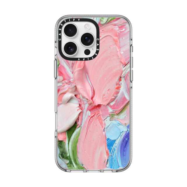 Ann Marie Coolick x CASETiFY iPhone 16 Pro Max ケース クリア クリア ケース MagSafe対応 Frosted Coral Father's Day Ann Marie Coolick x CASETiFY iPhone 16 Pro Max ケース クリア クリア ケース MagSafe対応 Frosted Coral Father's Day