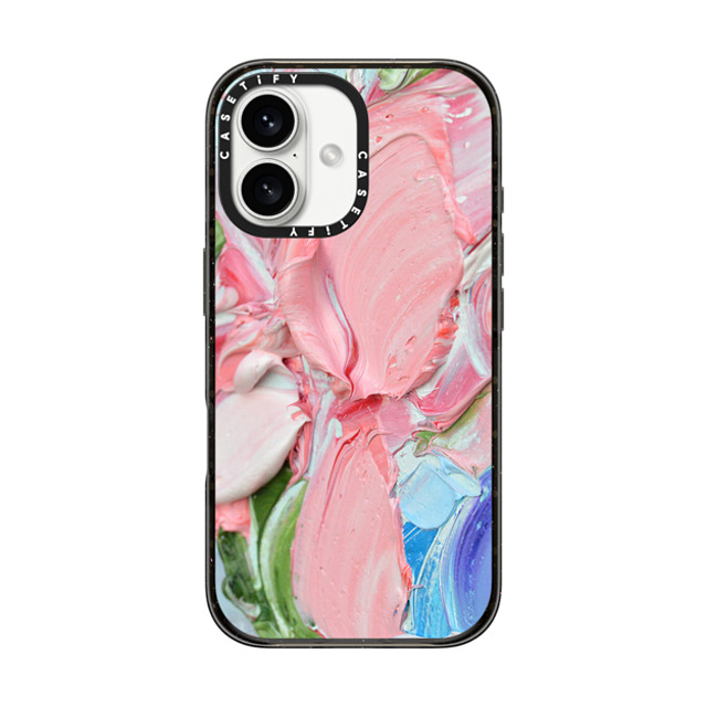 Ann Marie Coolick x CASETiFY iPhone 16 Case Black Impact Case MagSafe Compatible Frosted Coral Father's Day Ann Marie Coolick x CASETiFY iPhone 16 Case Black Impact Case MagSafe Compatible Frosted Coral Father's Day