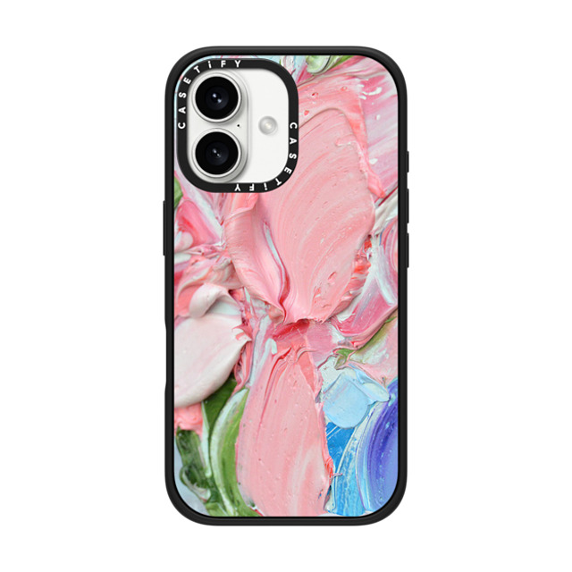 Ann Marie Coolick x CASETiFY iPhone 16 Case Matte Black Impact Case MagSafe Compatible Frosted Coral Father's Day Ann Marie Coolick x CASETiFY iPhone 16 Case Matte Black Impact Case MagSafe Compatible Frosted Coral Father's Day