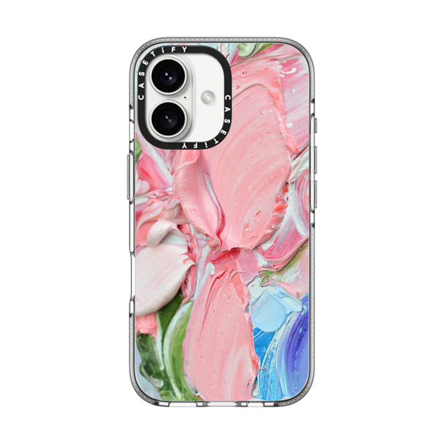 Ann Marie Coolick x CASETiFY iPhone 16 ケース クリア クリア ケース MagSafe対応 Frosted Coral Father's Day Ann Marie Coolick x CASETiFY iPhone 16 ケース クリア クリア ケース MagSafe対応 Frosted Coral Father's Day