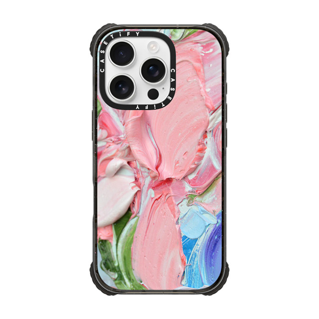 Ann Marie Coolick x CASETiFY iPhone 16 Pro ケース ブラック ウルトラ インパクトケース MagSafe 対応 Frosted Coral Father's Day Ann Marie Coolick x CASETiFY iPhone 16 Pro ケース ブラック ウルトラ インパクトケース MagSafe 対応 Frosted Coral Father's Day