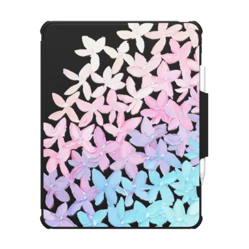 iPad Pro 13-inch (M4) - Clear Hydrangea Blooms