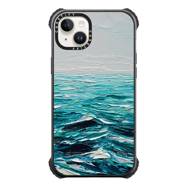 Ann Marie Coolick x CASETiFY iPhone 14 Plus Case マットブラック ウルトラインパクトケース Seven Seas Mother's Day Ann Marie Coolick x CASETiFY iPhone 14 Plus Case マットブラック ウルトラインパクトケース Seven Seas Mother's Day
