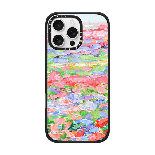 Ann Marie Coolick x CASETiFY iPhone 16 Pro Max Case マットブラック インパクトケース MagSafe対応 Spring Blooms Mother's Day Ann Marie Coolick x CASETiFY iPhone 16 Pro Max Case マットブラック インパクトケース MagSafe対応 Spring Blooms Mother's Day