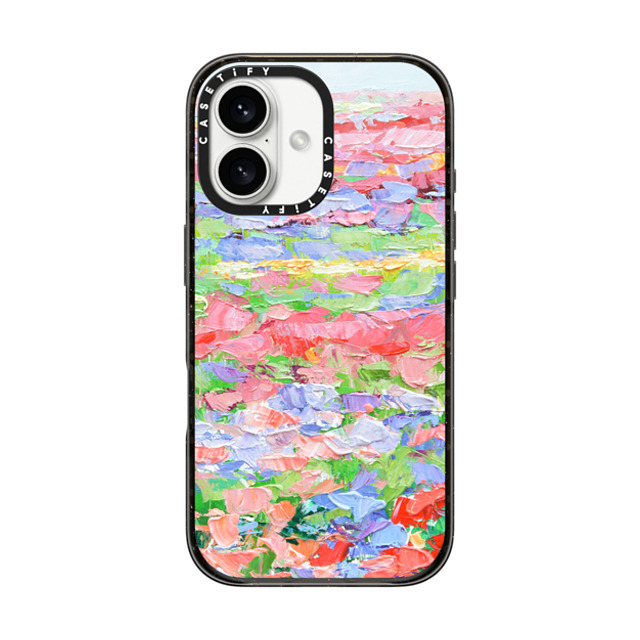 Ann Marie Coolick x CASETiFY iPhone 16 Case Black インパクトケース MagSafe対応 Spring Blooms Mother's Day Ann Marie Coolick x CASETiFY iPhone 16 Case Black インパクトケース MagSafe対応 Spring Blooms Mother's Day