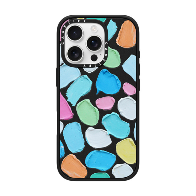 Ann Marie Coolick x CASETiFY iPhone 16 Pro Case Pastel,Geometric マットブラック Impact Case MagSafe Compatible Pastel Candies Mother's Day Ann Marie Coolick x CASETiFY iPhone 16 Pro Case Pastel,Geometric マットブラック Impact Case MagSafe Compatible Pastel Candies Mother's Day