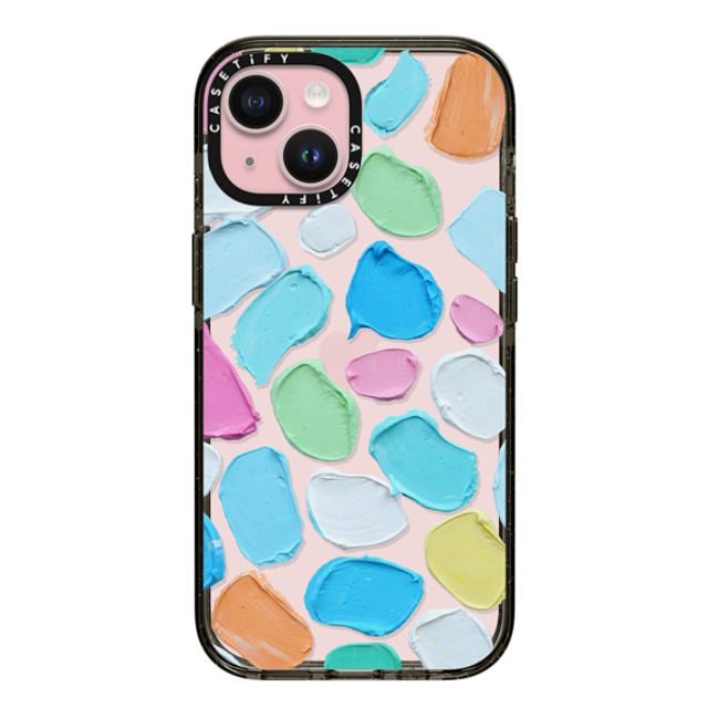 Ann Marie Coolick x CASETiFY iPhone 15 Case Pastel,Geometric Black インパクトケース Pastel Candies Mother's Day Ann Marie Coolick x CASETiFY iPhone 15 Case Pastel,Geometric Black インパクトケース Pastel Candies Mother's Day