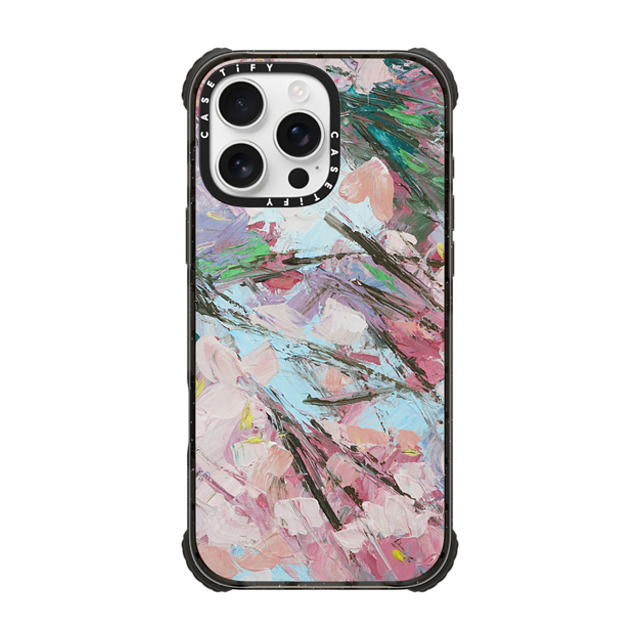 Ann Marie Coolick x CASETiFY iPhone 16 Pro Max Case Black ウルトラ インパクトケース MagSafe 対応 DC Cherries Mother's Day Ann Marie Coolick x CASETiFY iPhone 16 Pro Max Case Black ウルトラ インパクトケース MagSafe 対応 DC Cherries Mother's Day