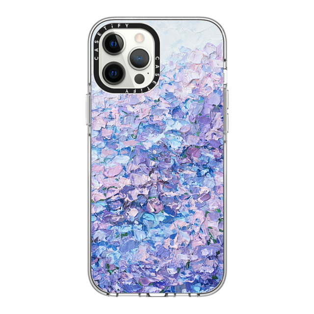 Ann Marie Coolick x CASETiFY iPhone 12 Pro Max ケース Geometric,Fine Art クリア クリア ケース MagSafe対応 Hydrangea Summer Mother's Day Ann Marie Coolick x CASETiFY iPhone 12 Pro Max ケース Geometric,Fine Art クリア クリア ケース MagSafe対応 Hydrangea Summer Mother's Day