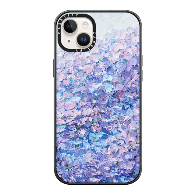 Ann Marie Coolick x CASETiFY iPhone 14 Plus Case Geometric,Fine Art マットブラック インパクトケース Hydrangea Summer Mother's Day Ann Marie Coolick x CASETiFY iPhone 14 Plus Case Geometric,Fine Art マットブラック インパクトケース Hydrangea Summer Mother's Day