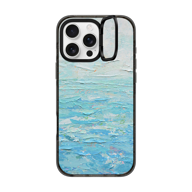 Ann Marie Coolick x CASETiFY iPhone 16 Pro Max Case Black インパクトリングスタンドケース MagSafe対応 Out to Sea Father's Day Ann Marie Coolick x CASETiFY iPhone 16 Pro Max Case Black インパクトリングスタンドケース MagSafe対応 Out to Sea Father's Day