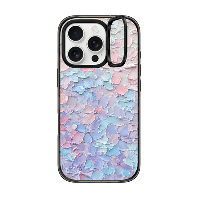 Ann Marie Coolick x CASETiFY iPhone 16 Pro ケース ブラック インパクトリングスタンドケース MagSafe対応 Rite of Spring