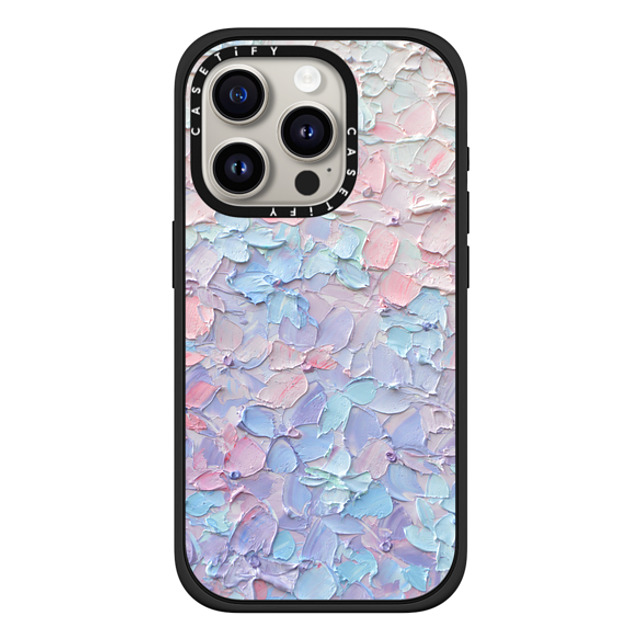 Ann Marie Coolick x CASETiFY iPhone 15 Pro ケース マットブラック インパクトケース MagSafe対応 Rite of Spring