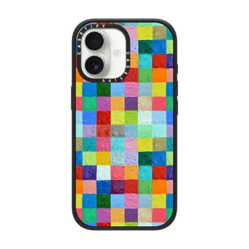 iPhone 17 - Polka Daub Grid