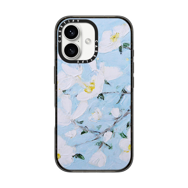 Ann Marie Coolick x CASETiFY iPhone 16 Case Floral,Fine Art Black Impact Case MagSafe Compatible Dogwood Spring Back to School Ann Marie Coolick x CASETiFY iPhone 16 Case Floral,Fine Art Black Impact Case MagSafe Compatible Dogwood Spring Back to School