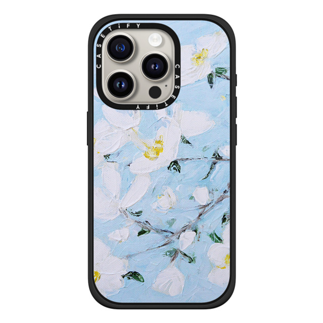 Ann Marie Coolick x CASETiFY iPhone 15 Pro Case Floral,Fine Art Matte Black Impact Case MagSafe Compatible Dogwood Spring Back to School Ann Marie Coolick x CASETiFY iPhone 15 Pro Case Floral,Fine Art Matte Black Impact Case MagSafe Compatible Dogwood Spring Back to School