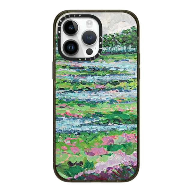 Ann Marie Coolick x CASETiFY iPhone 14 Pro Max ケース ブラック インパクトケース MagSafe対応 Marsh Romance