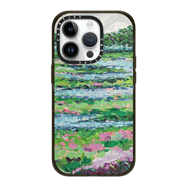 Ann Marie Coolick x CASETiFY iPhone 14 Pro ケース ブラック インパクトケース MagSafe対応 Marsh Romance