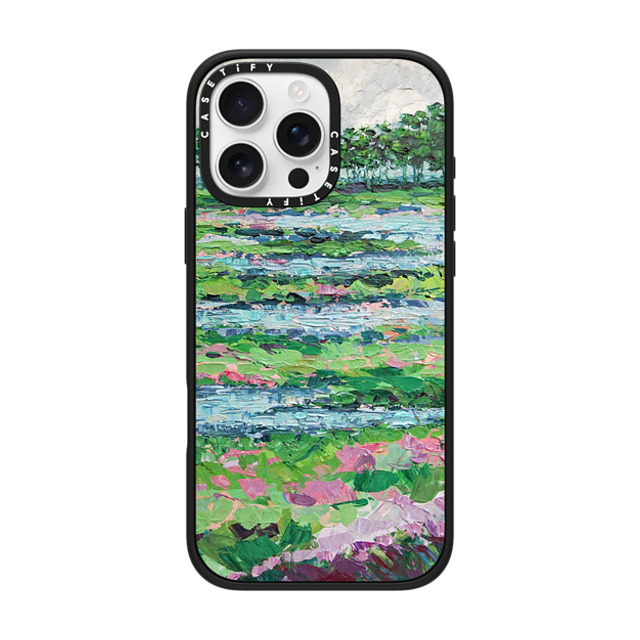 Ann Marie Coolick x CASETiFY iPhone 16 Pro Max ケース マットブラック インパクトケース MagSafe対応 Marsh Romance