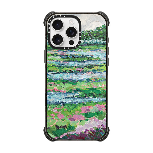 Ann Marie Coolick x CASETiFY iPhone 16 Pro Max Case Black ウルトラ インパクトケース MagSafe 対応 Marsh Romance Ann Marie Coolick x CASETiFY iPhone 16 Pro Max Case Black ウルトラ インパクトケース MagSafe 対応 Marsh Romance