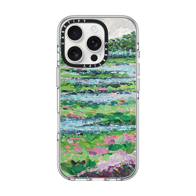 Ann Marie Coolick x CASETiFY iPhone 16 Pro ケース クリア クリア ケース MagSafe対応 Marsh Romance