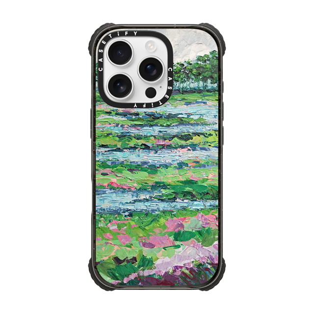 Ann Marie Coolick x CASETiFY iPhone 16 Pro Case Black ウルトラ インパクトケース MagSafe 対応 Marsh Romance Ann Marie Coolick x CASETiFY iPhone 16 Pro Case Black ウルトラ インパクトケース MagSafe 対応 Marsh Romance
