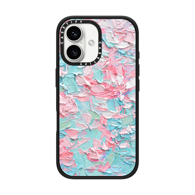 Ann Marie Coolick x CASETiFY iPhone 16 Case Pastel,Geometric Matte Black Impact Case MagSafe Compatible Abstract Springtime Father's Day Ann Marie Coolick x CASETiFY iPhone 16 Case Pastel,Geometric Matte Black Impact Case MagSafe Compatible Abstract Springtime Father's Day