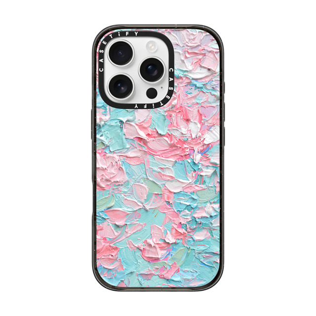 Ann Marie Coolick x CASETiFY iPhone 16 Pro Case Pastel,Geometric Black Impact Case MagSafe Compatible Abstract Springtime Father's Day Ann Marie Coolick x CASETiFY iPhone 16 Pro Case Pastel,Geometric Black Impact Case MagSafe Compatible Abstract Springtime Father's Day