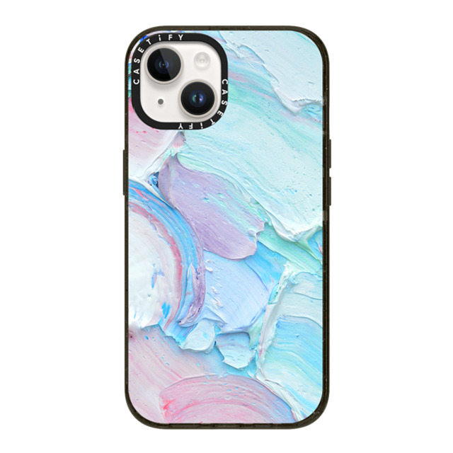 Ann Marie Coolick x CASETiFY iPhone 14 ケース ブラック インパクトケース Pastel Dreams