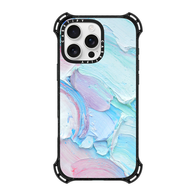 Ann Marie Coolick x CASETiFY iPhone 16 Pro Max ケース ブラック バウンスケース Pastel Dreams