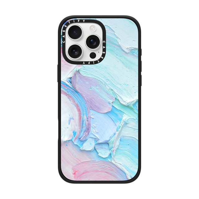 Ann Marie Coolick x CASETiFY iPhone 16 Pro Max ケース マットブラック インパクトケース MagSafe対応 Pastel Dreams