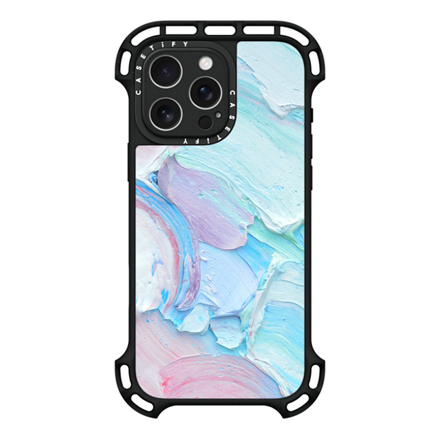 Ann Marie Coolick x CASETiFY iPhone 16 Pro Max ケース ブラック ウルトラ バウンスケース MagSafe対応 Pastel Dreams