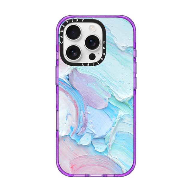 Ann Marie Coolick x CASETiFY iPhone 16 Pro ケース Pastel,Geometric パープル インパクトケース MagSafe対応 Pastel Dreams Father's Day Ann Marie Coolick x CASETiFY iPhone 16 Pro ケース Pastel,Geometric パープル インパクトケース MagSafe対応 Pastel Dreams Father's Day