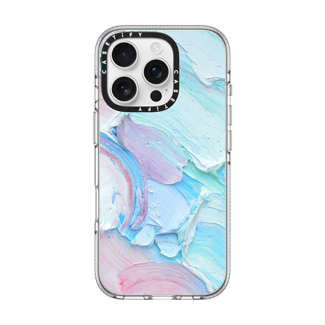 Ann Marie Coolick x CASETiFY iPhone 16 Pro ケース クリア クリア ケース MagSafe対応 Pastel Dreams