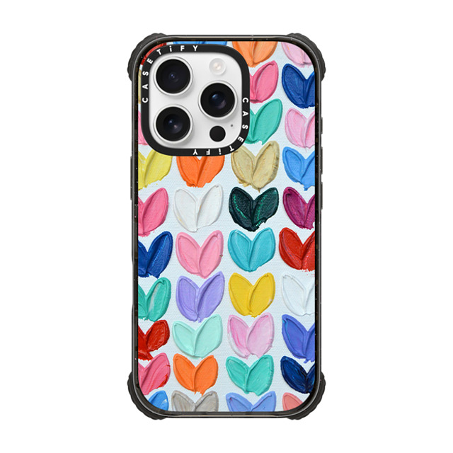 Ann Marie Coolick x CASETiFY iPhone 16 Pro Case Love,Fine Art Black ウルトラ インパクトケース MagSafe 対応 Polka Daub Rainbow Hearts Mother's Day Ann Marie Coolick x CASETiFY iPhone 16 Pro Case Love,Fine Art Black ウルトラ インパクトケース MagSafe 対応 Polka Daub Rainbow Hearts Mother's Day