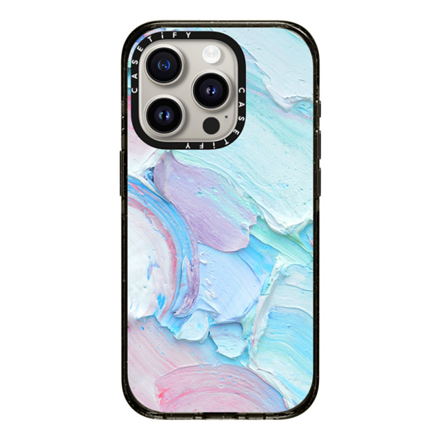 Ann Marie Coolick x CASETiFY iPhone 15 Pro ケース ブラック インパクトケース MagSafe対応 Pastel Dreams