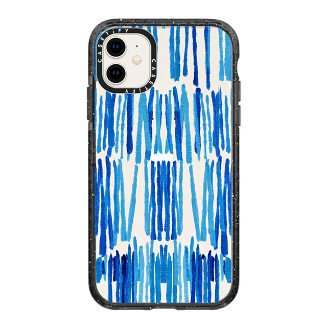Ann Marie Coolick x CASETiFY iPhone 11 ケース ブラック インパクトケース Rainfall
