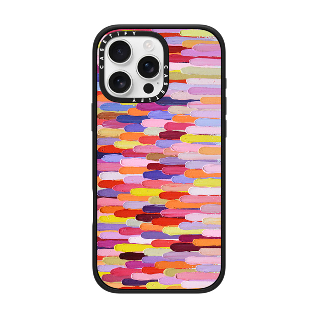 Ann Marie Coolick x CASETiFY iPhone 16 Pro Max Case Pattern,Fine Art Matte Black Impact Case MagSafe Compatible Warm Frosted Plume Back to School Ann Marie Coolick x CASETiFY iPhone 16 Pro Max Case Pattern,Fine Art Matte Black Impact Case MagSafe Compatible Warm Frosted Plume Back to School