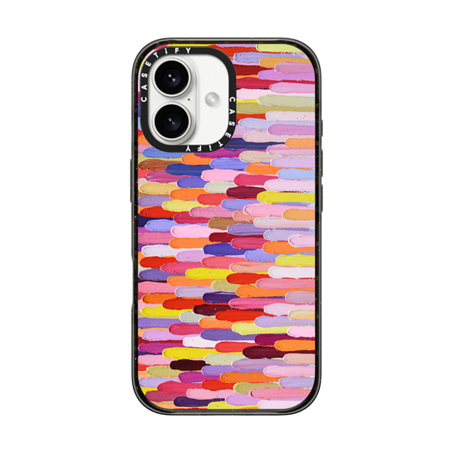 Ann Marie Coolick x CASETiFY iPhone 16 Case Pattern,Fine Art Black Impact Case MagSafe Compatible Warm Frosted Plume Back to School Ann Marie Coolick x CASETiFY iPhone 16 Case Pattern,Fine Art Black Impact Case MagSafe Compatible Warm Frosted Plume Back to School