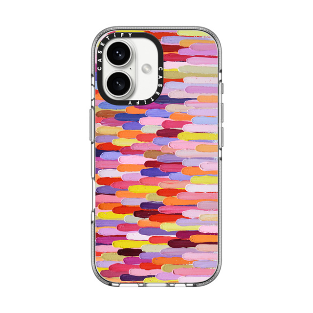 Ann Marie Coolick x CASETiFY iPhone 16 Case Pattern,Fine Art Clear Clear Case MagSafe Compatible Warm Frosted Plume Father's Day Ann Marie Coolick x CASETiFY iPhone 16 Case Pattern,Fine Art Clear Clear Case MagSafe Compatible Warm Frosted Plume Father's Day