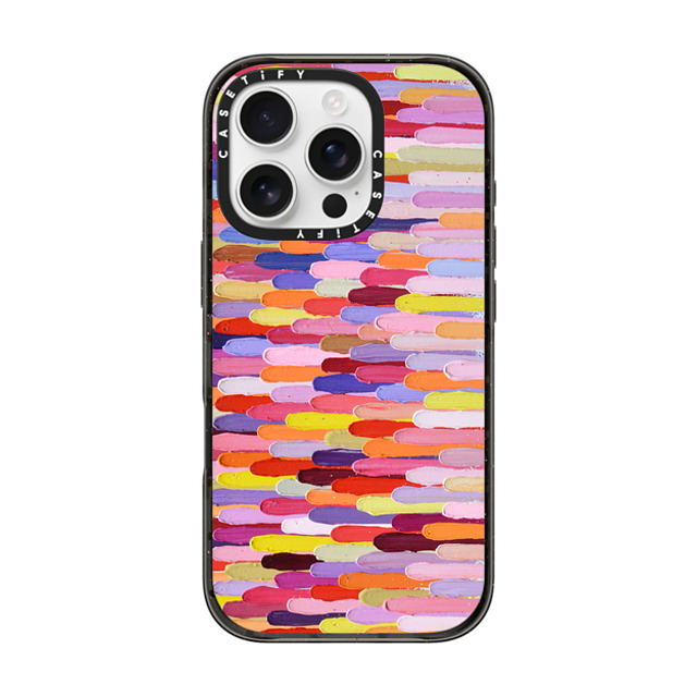 Ann Marie Coolick x CASETiFY iPhone 16 Pro Case Pattern,Fine Art Black Impact Case MagSafe Compatible Warm Frosted Plume Back to School Ann Marie Coolick x CASETiFY iPhone 16 Pro Case Pattern,Fine Art Black Impact Case MagSafe Compatible Warm Frosted Plume Back to School