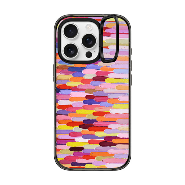 Ann Marie Coolick x CASETiFY iPhone 16 Pro Case Pattern,Fine Art Black インパクトリングスタンドケース MagSafe対応 Warm Frosted Plume Father's Day Ann Marie Coolick x CASETiFY iPhone 16 Pro Case Pattern,Fine Art Black インパクトリングスタンドケース MagSafe対応 Warm Frosted Plume Father's Day