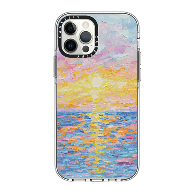 Ann Marie Coolick x CASETiFY iPhone 12 Pro ケース Nature,Fine Art クリア クリア ケース MagSafe対応 Frosted Sunset Back to School Ann Marie Coolick x CASETiFY iPhone 12 Pro ケース Nature,Fine Art クリア クリア ケース MagSafe対応 Frosted Sunset Back to School